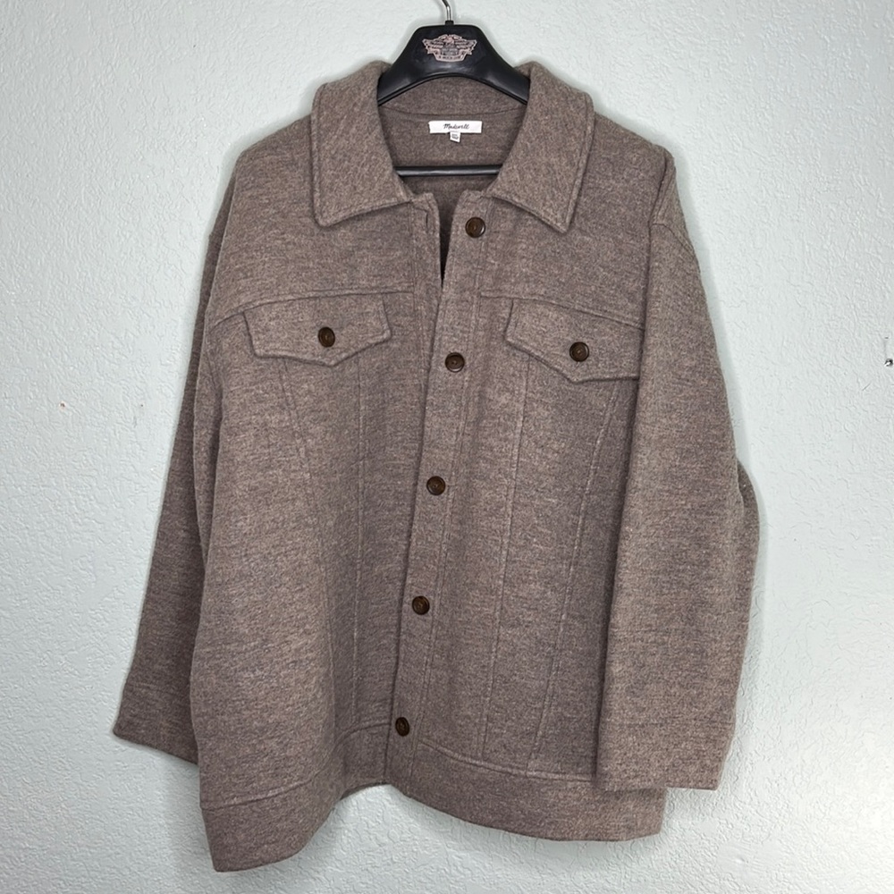 Madewell wool jacket xxl